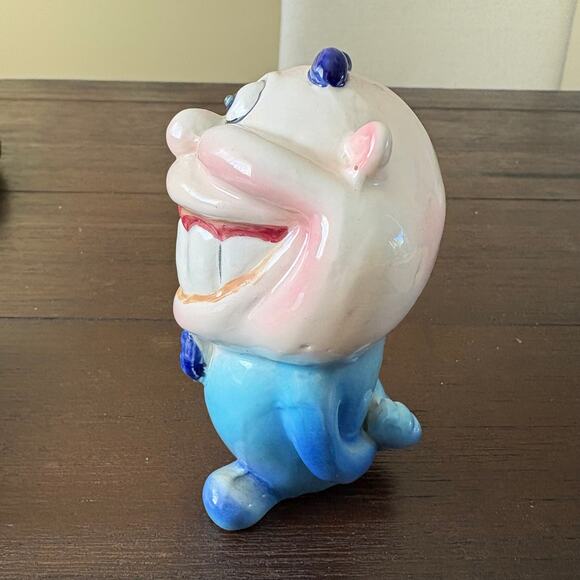 60's Kreiss Psycho Ceramic WHO NEEDS EXPERIENCE I'M A COLLEGE GRADUATE figurine - Picture 4 of 5